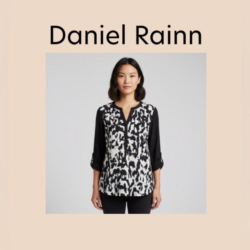 Daniel Rainn Women’s Long Sleeve Top Size Medium